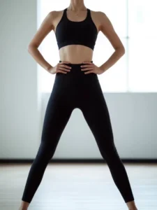 Leggings | Fat Burning | Compression Wear | 3D knitting Slim | Stretchy | High Waist | Sports Gym Athleisure | Urotek