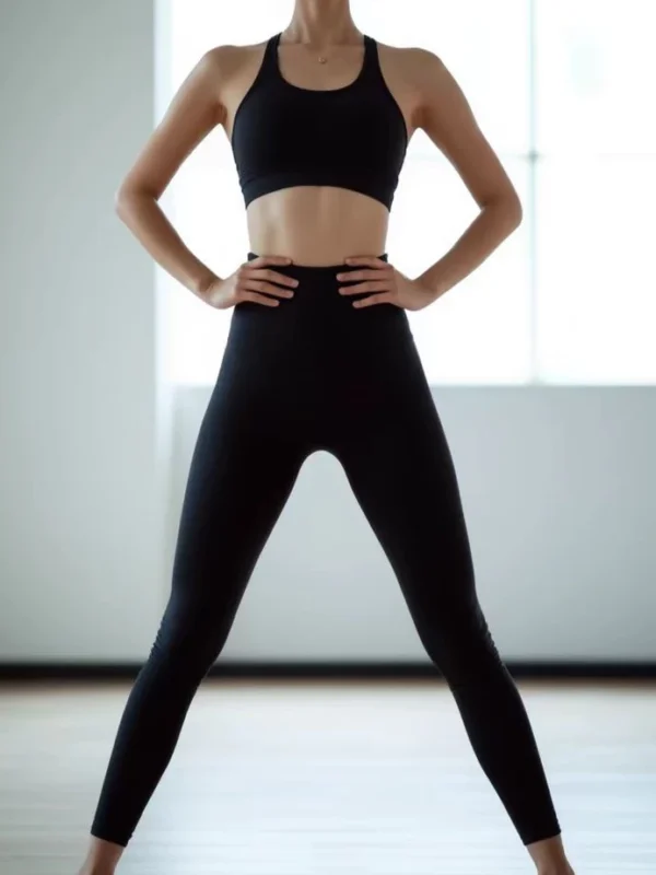 Leggings | Fat Burning | Compression Wear | 3D knitting Slim | Stretchy | High Waist | Sports Gym Athleisure | Urotek - Image 2