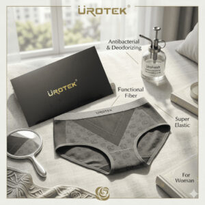 UROTEK Graphene Antibacterial Panties Tummy Control Anti-Odor FIR Seamless Slim