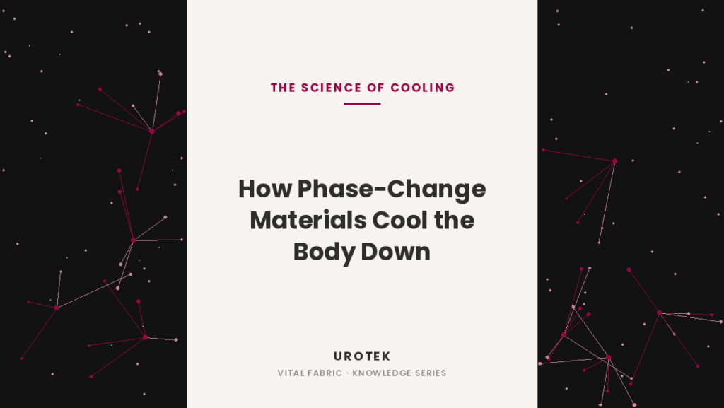 UROTEK phase-change cooling fabric banner