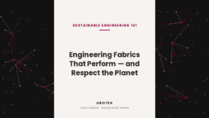 UROTEK sustainable fabric engineering banner