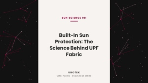 UROTEK UV protection UPF sun-safe fabric banner